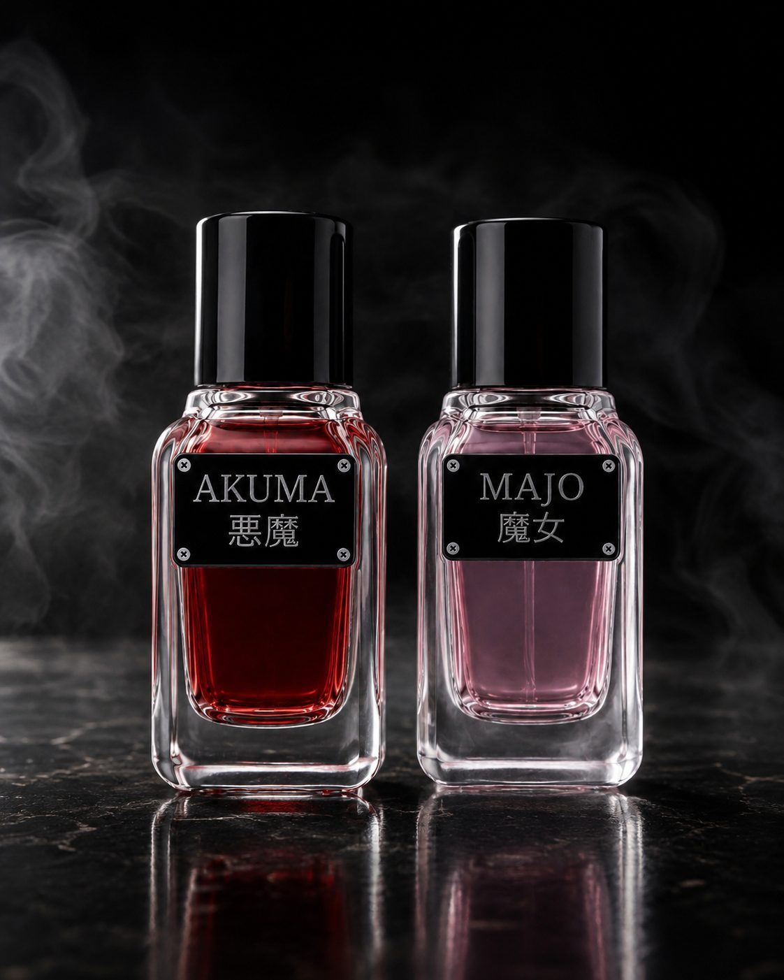 KURO AKUMA and MAJO duo product visual
